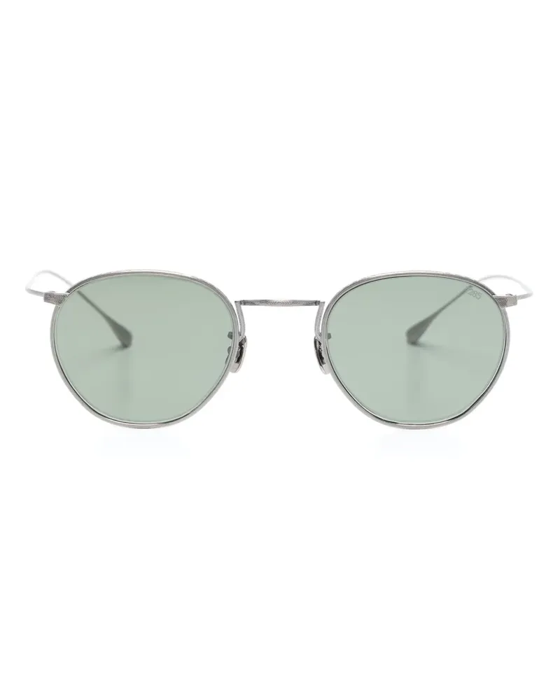 EYEVAN 7285 188 Sonnenbrille mit rundem Gestell - Grau Grau