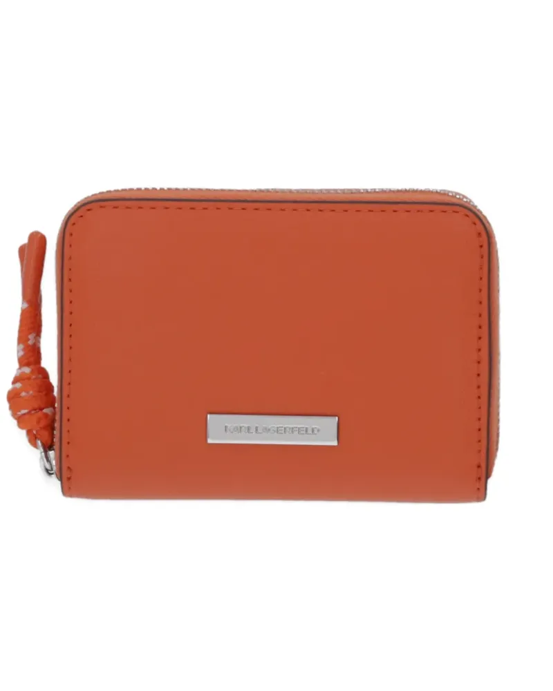 Karl Lagerfeld Portemonnaie mit Reißverschluss - Orange Orange