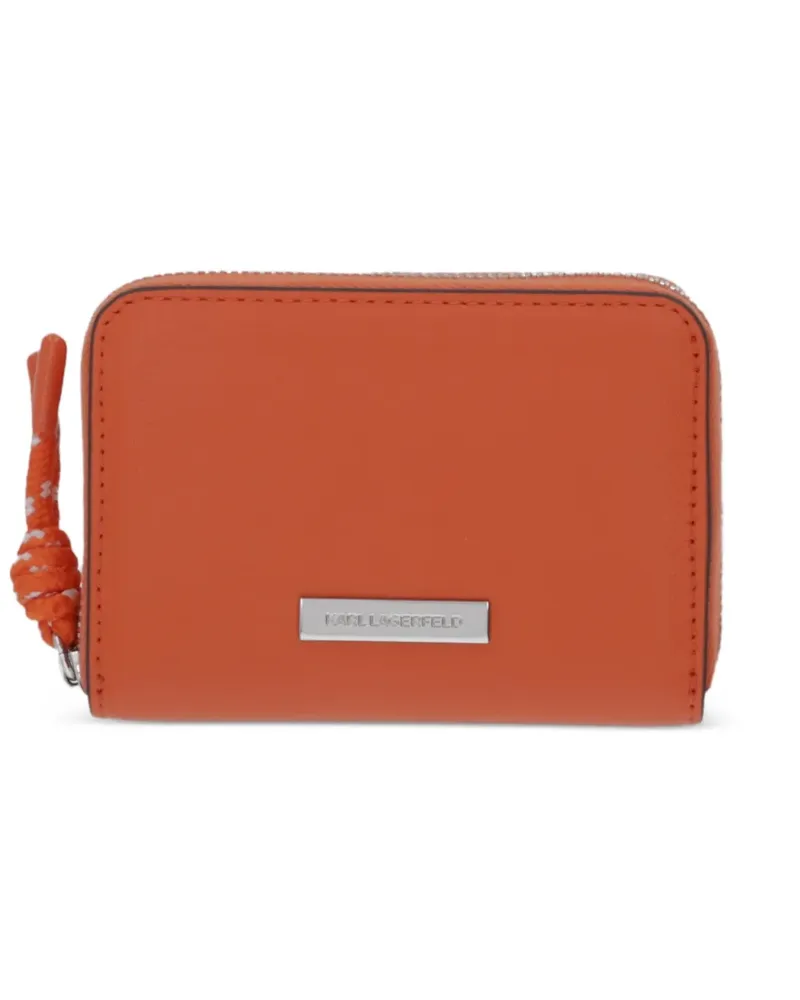 Karl Lagerfeld Portemonnaie mit Reißverschluss - Orange Orange