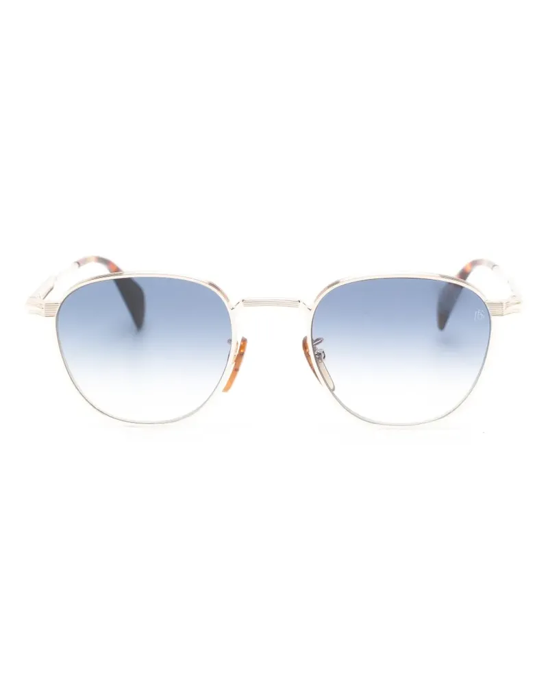 EYEWEAR by DAVID BECKHAM Sonnenbrille mit rundem Gestell - Gold Gold