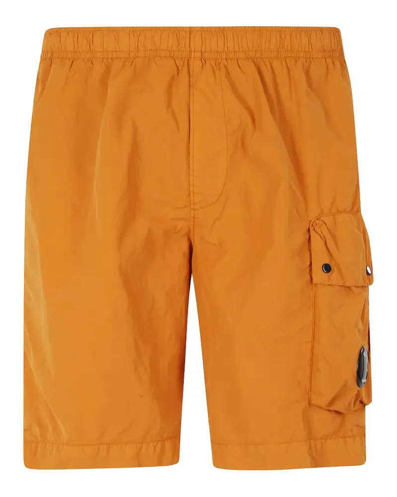 C.P. Company Flatt Lens cargo shorts - Orange Orange