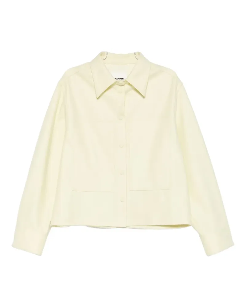 Jil Sander chest-pocket shirt - Gelb Gelb