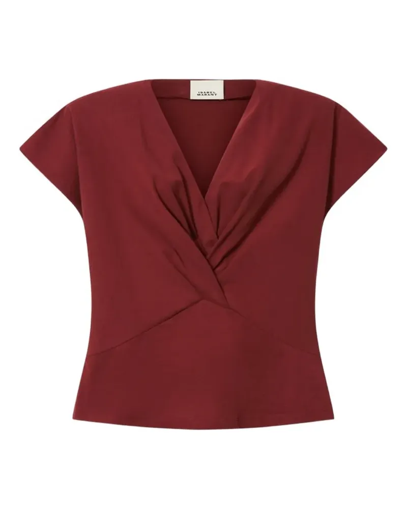Isabel Marant Nadrine T-Shirt - Rot Rot