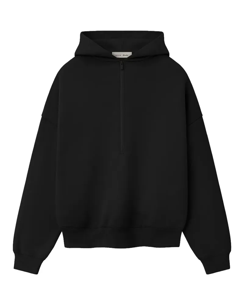 Fear of God half zip hoodie - Schwarz Schwarz
