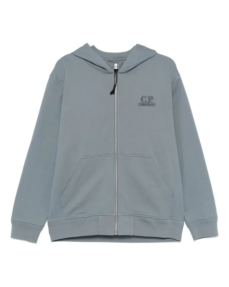 C.P. Company Kapuzenjacke aus Fleece - Blau Blau