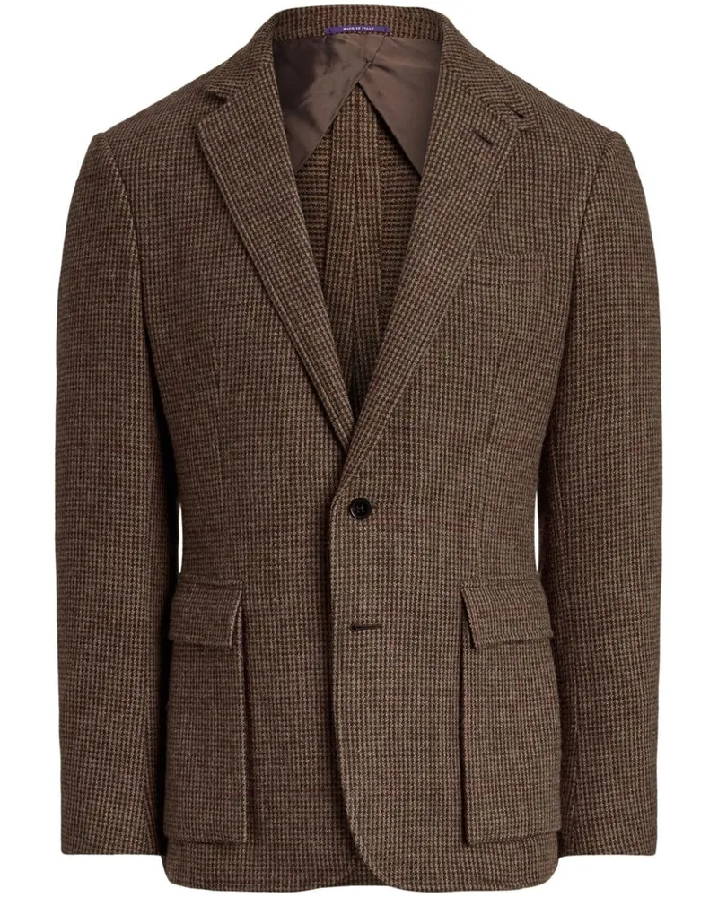 Ralph Lauren Kariertes Sakko - Braun Braun