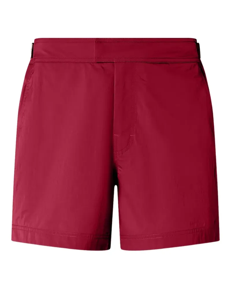 Ermenegildo Zegna 232 Road Brand Mark Rio Badeshorts - Rot Rot