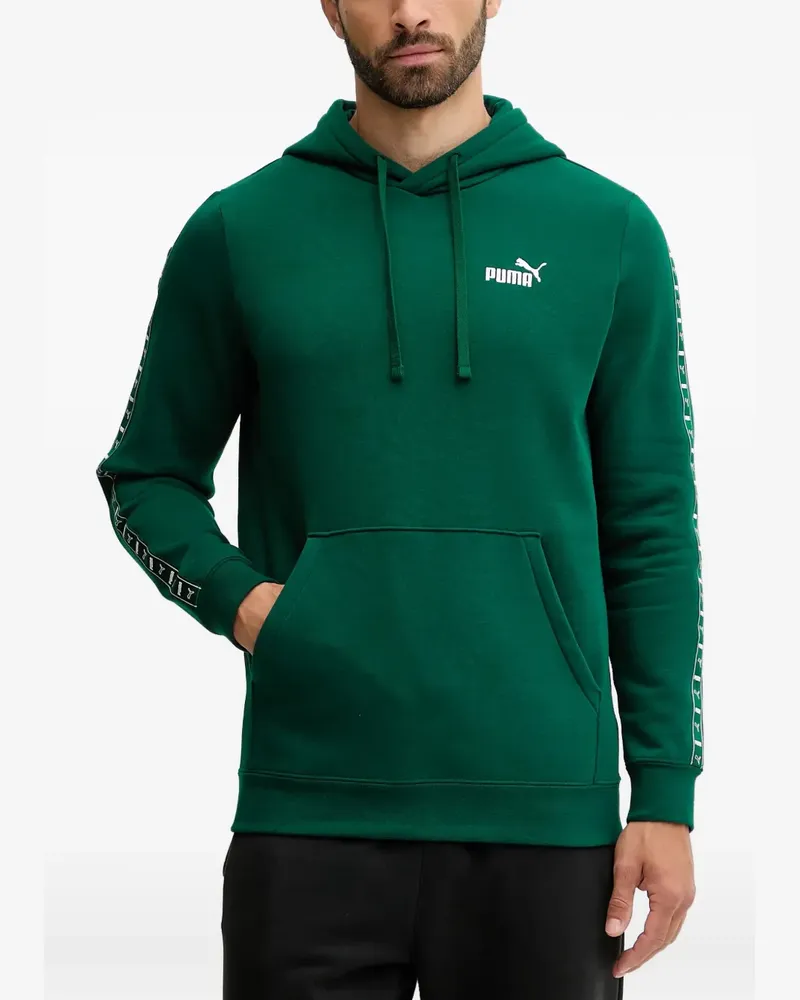 Puma Hoodie mit Logo-Print - Grün Grün