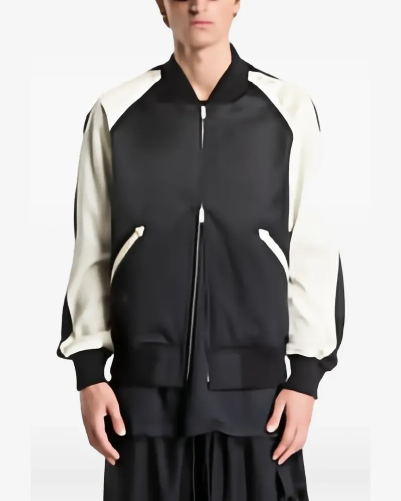 Y-3 Liquid Logo Souvenir jacket - Schwarz Schwarz