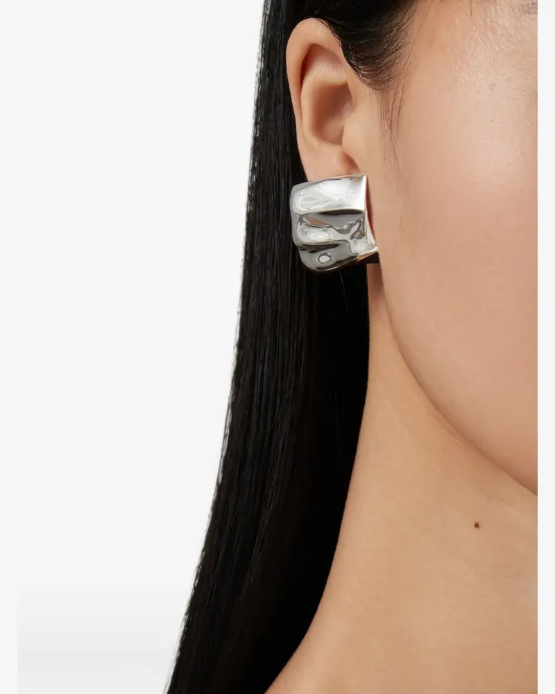 Jenny Bird Sundra tile earrings - Silber Silber