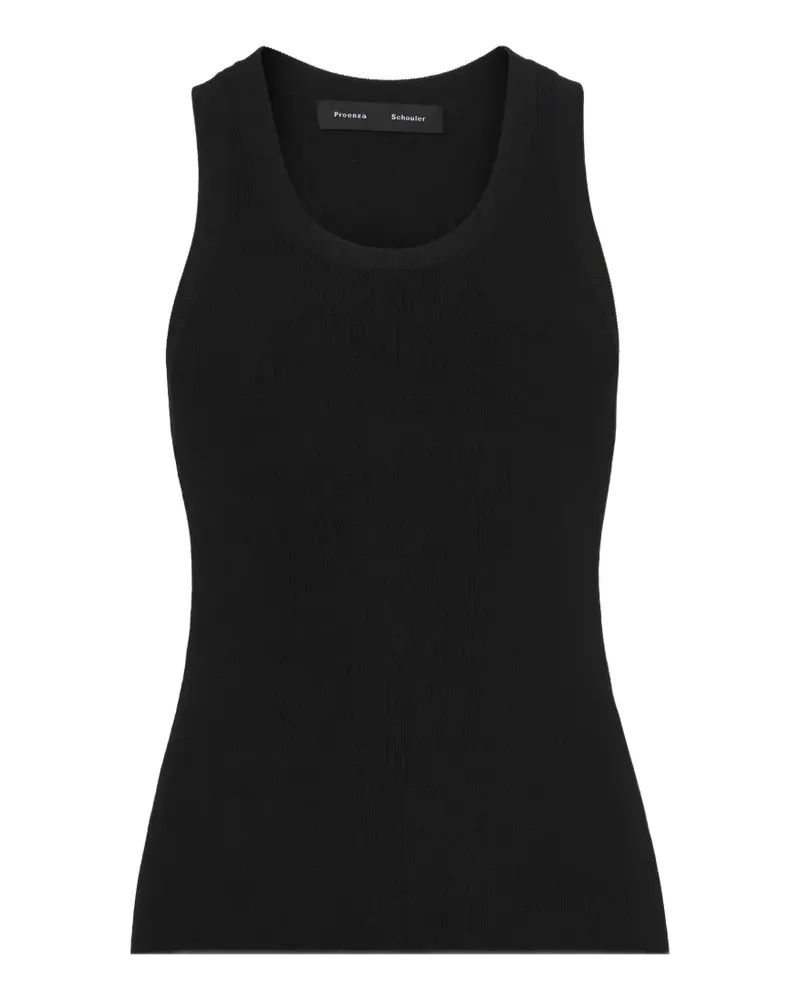 Proenza Schouler Gestricktes Top - Schwarz Schwarz