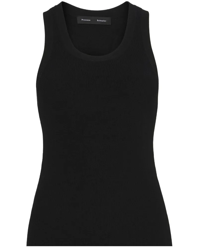 Proenza Schouler Gestricktes Top - Schwarz Schwarz