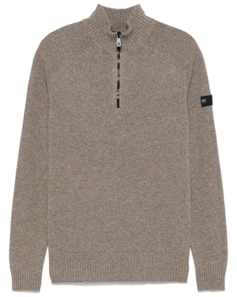 Peuterey Braille 02 Pullover - Grau Grau
