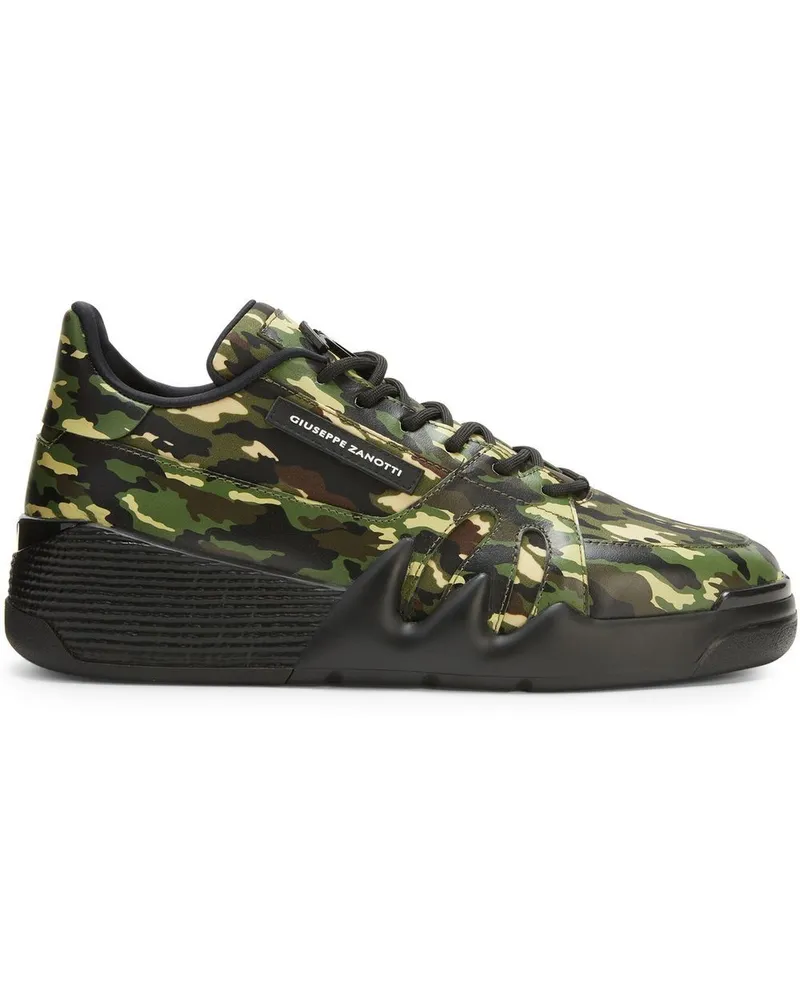 Giuseppe Zanotti Talon Camouflage-Sneakers - Grün Grün