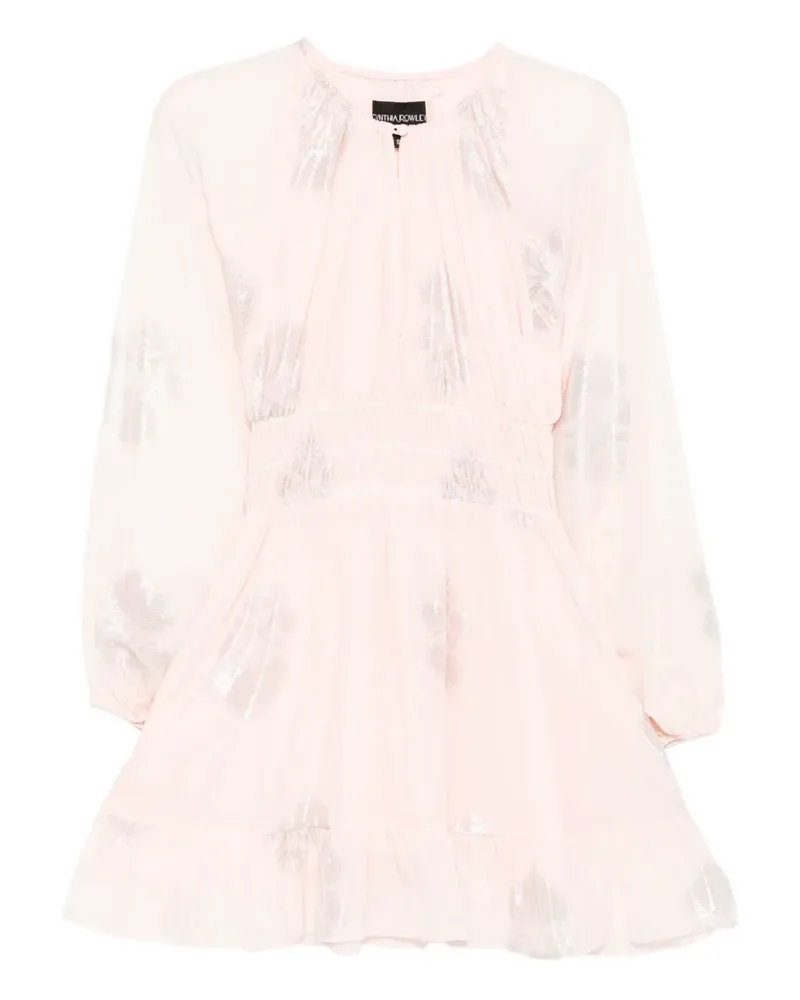 Cynthia Rowley Kleid aus Seide - Rosa Rosa