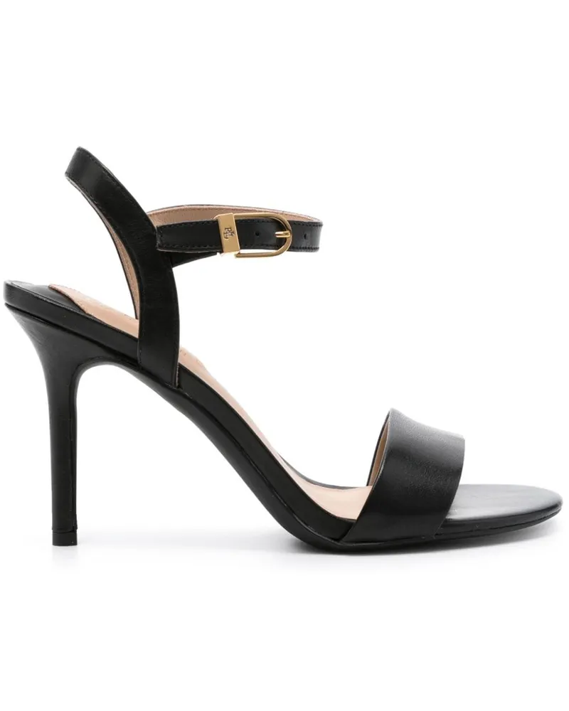 Ralph Lauren Sandalen aus Lackleder 100mm - Schwarz Schwarz