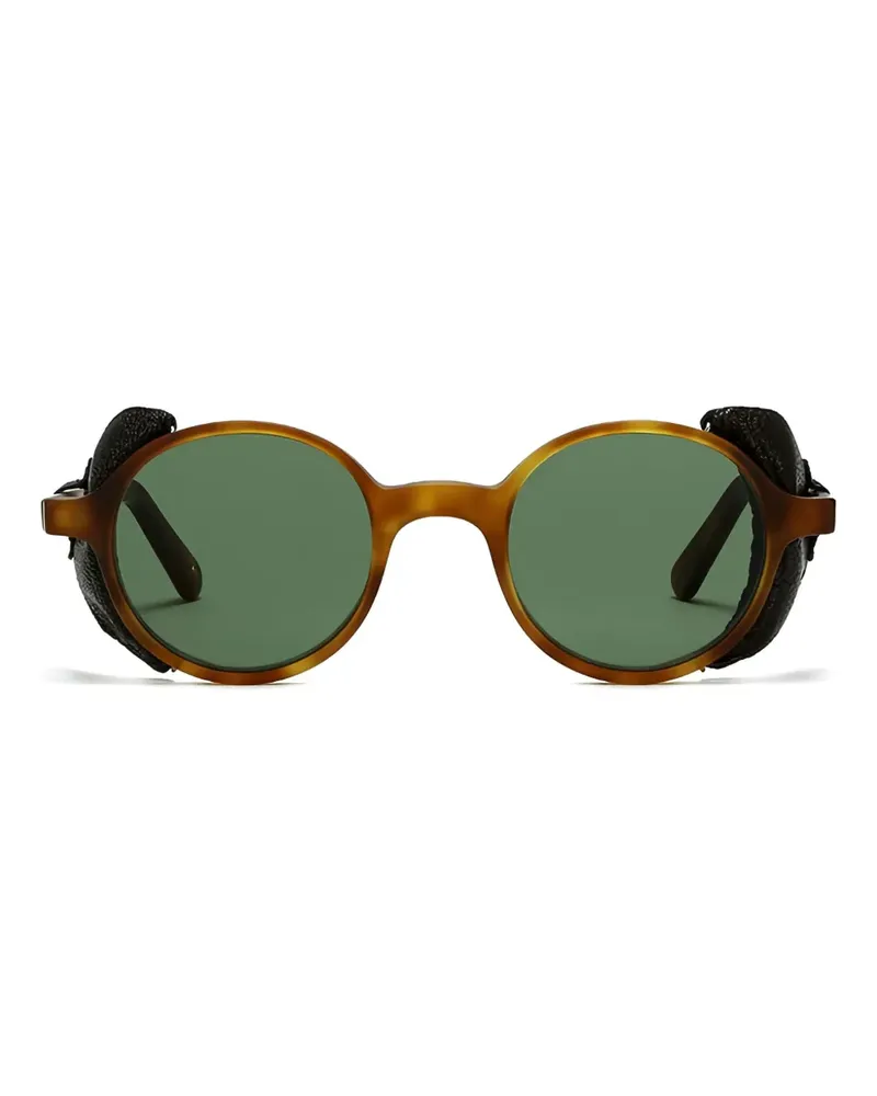 L.G.R. Reunion Flap Sonnenbrille - Braun Braun