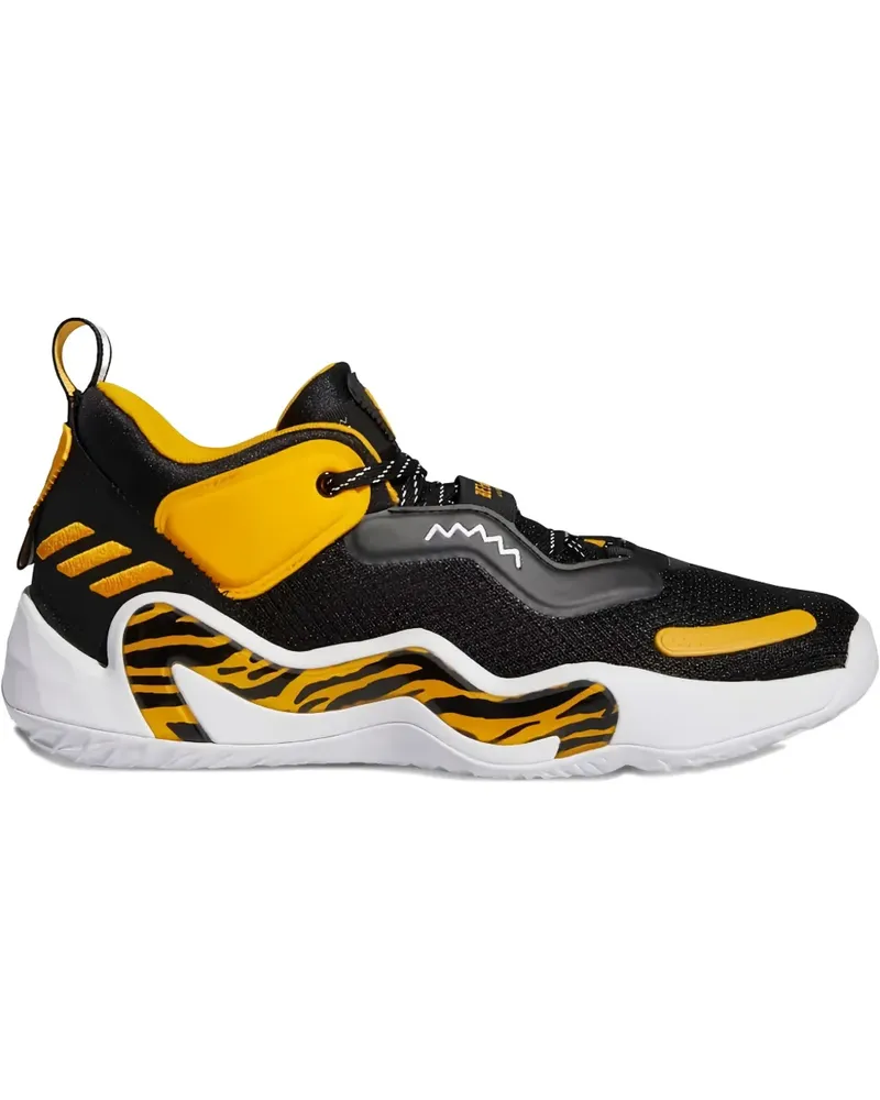 adidas D.O.N. Issue 3 "Core Black/Team Colleg Gold/Cloud White" sneakers - Schwarz Schwarz