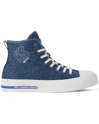 Karl Lagerfeld KLJ Vulc High-Top-Sneakers Blau