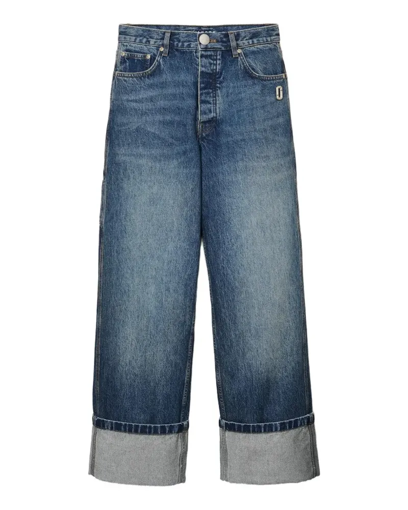 Marc Jacobs Jeans mit Logo-Applikation - Blau Blau