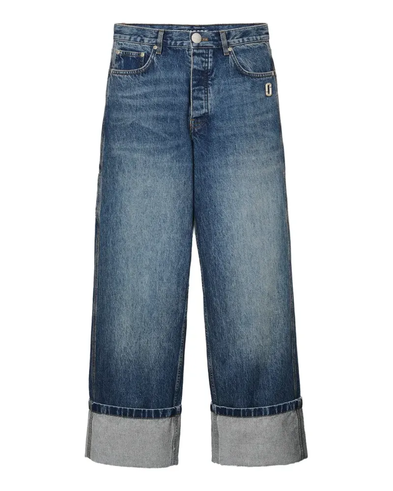 Marc Jacobs logo-appliqué jeans - Blau Blau