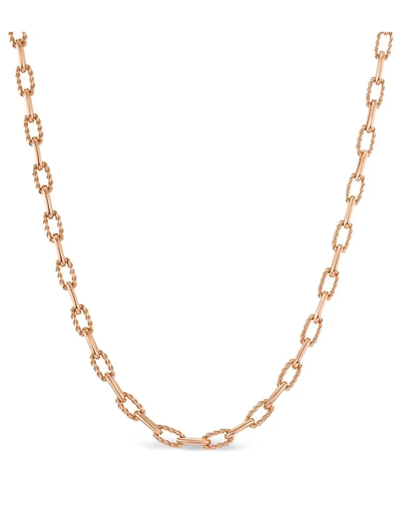 David Yurman 18kt DY Madison Rotgoldhalskette 3mm