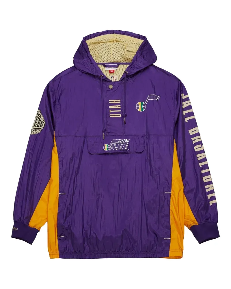 Mitchell & Ness Utah Jazz Team OG 2.0 Hoodie - Violett Violett
