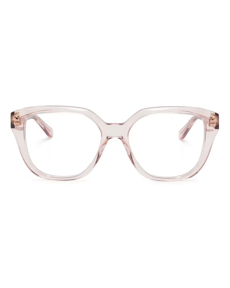 Chloé Brille mit eckigem Gestell - Rosa Rosa