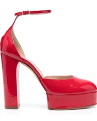 Casadei Pumps mit Plateau 115mm Rot