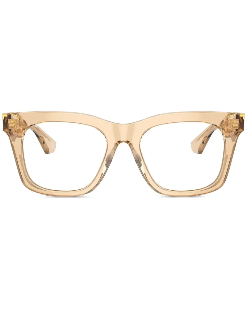 Burberry Brille mit eckigem Gestell - Braun Braun