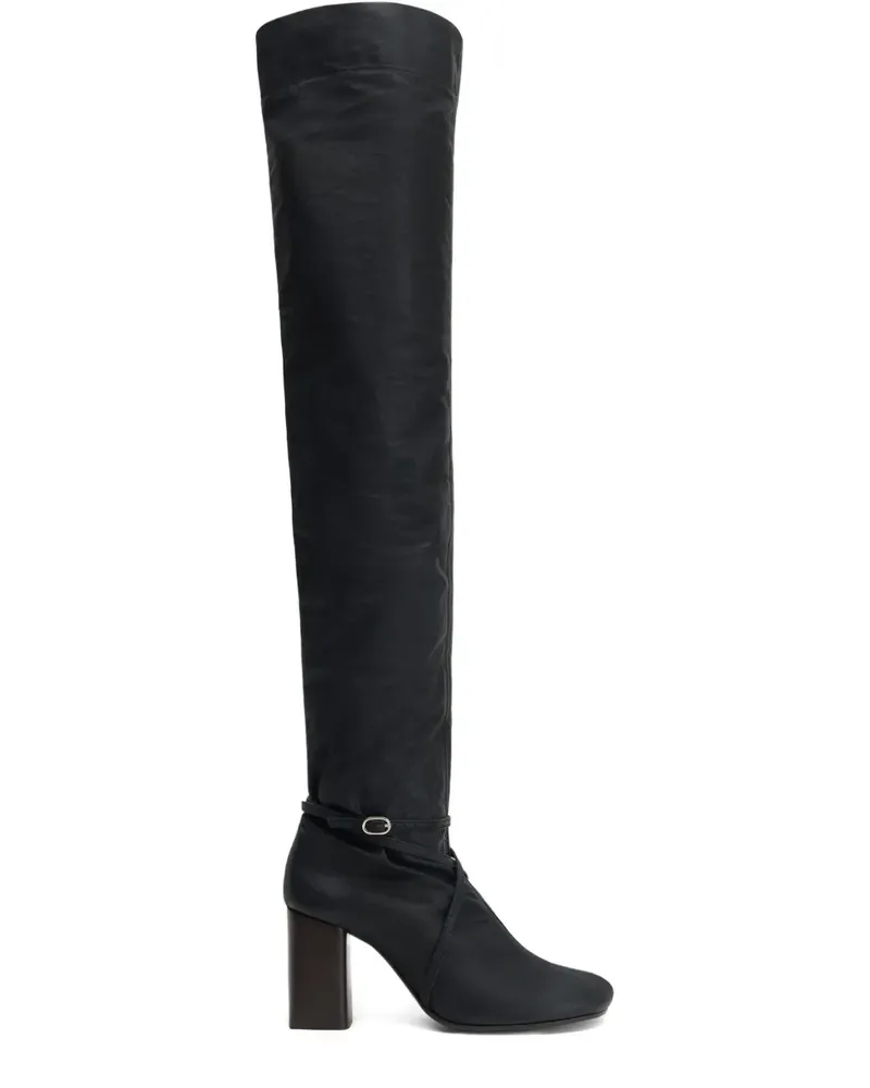 Christophe Lemaire Anatomic Stiefel 80mm - Schwarz Schwarz