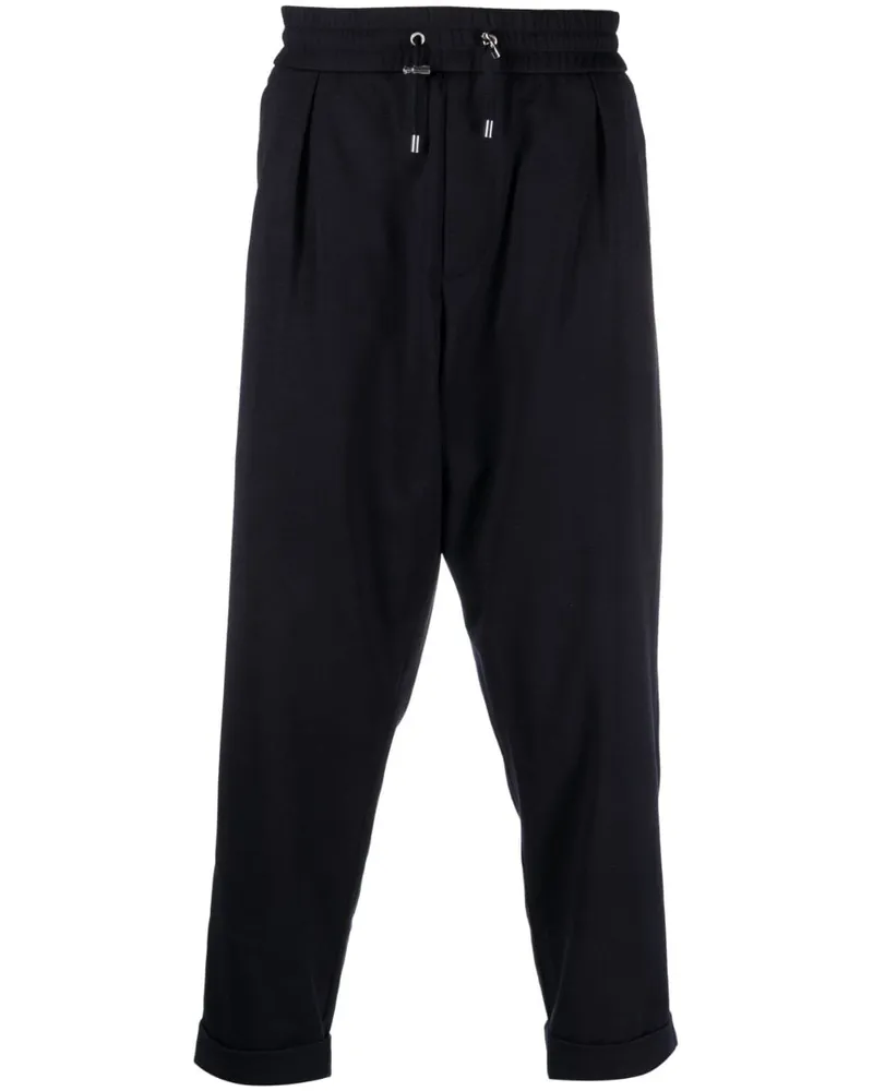 Balmain Hose mit Kordelzug - Blau Blau