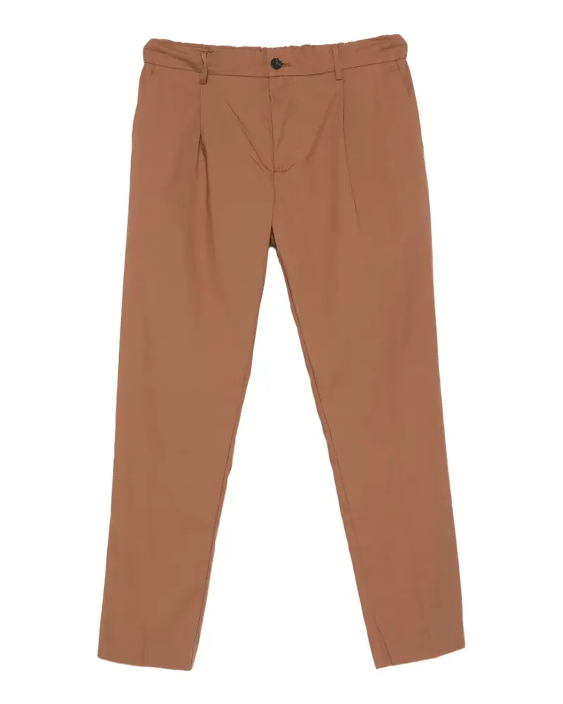 Entre Amis Reno slim-fit trousers - Braun Braun