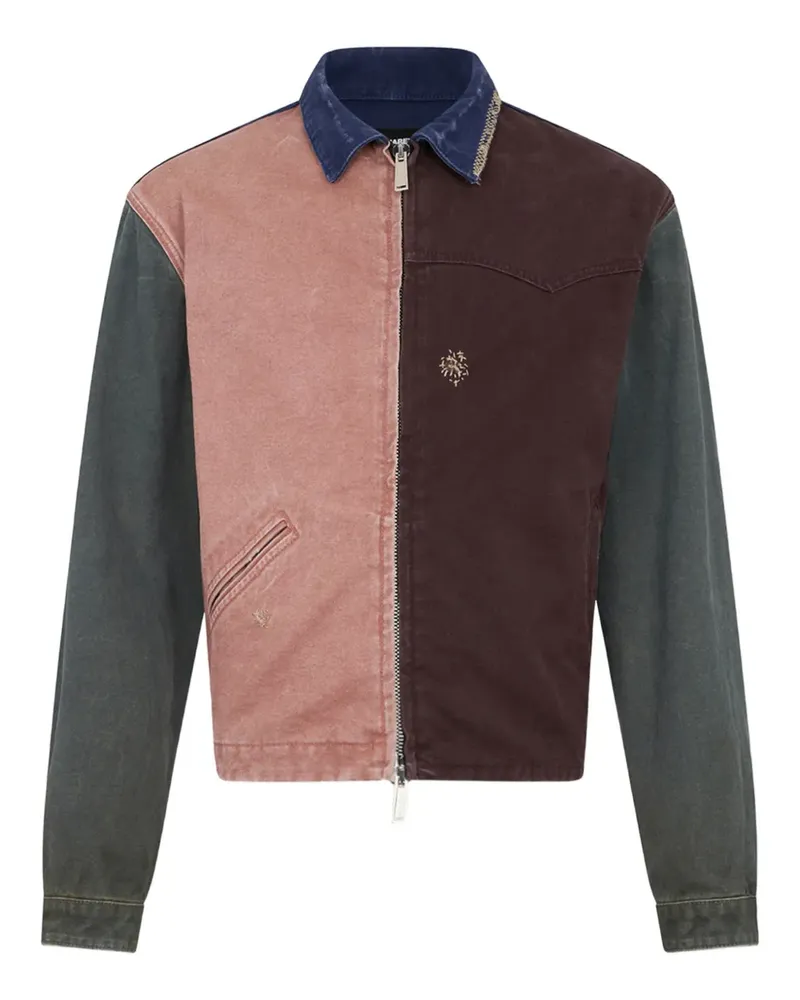 Dsquared2 Kaban Jacke in Colour-Block-Optik - Blau Blau