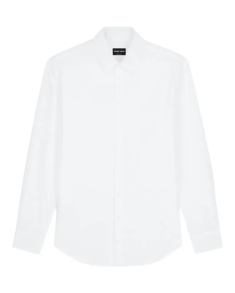 Giorgio Armani Klassisches Hemd - Weiß Weiß