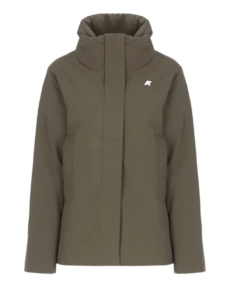 K-Way Gefütterte Jacke - Grün Grün