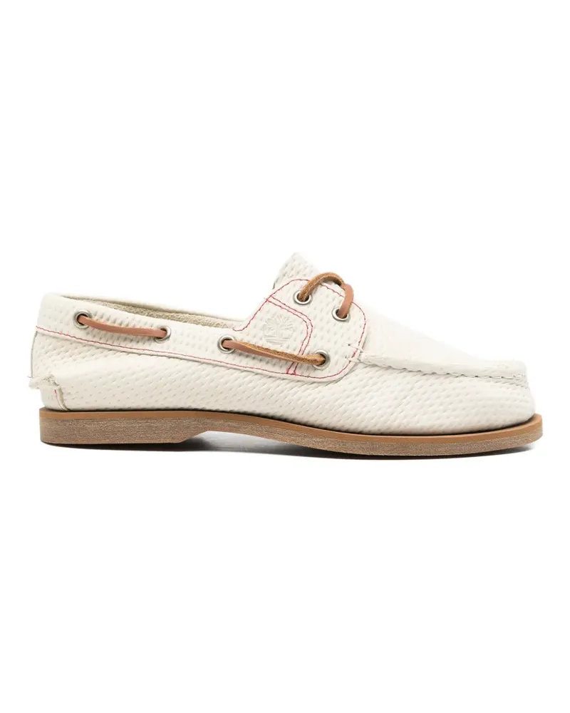 Timberland contrast-stitching loafers - Nude Nude