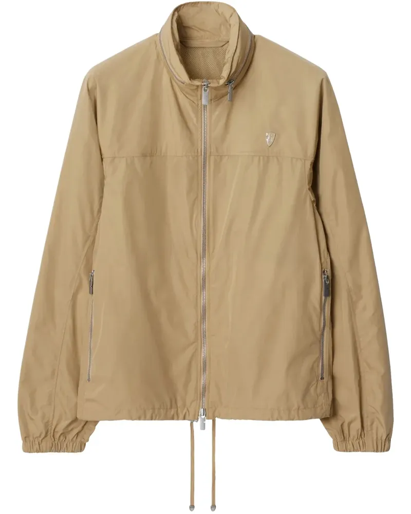 Burberry Jacke mit Logo-Patch - Nude Nude