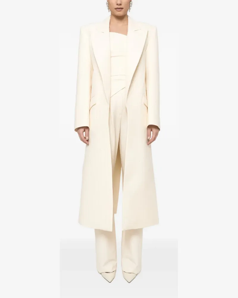 NISSA Cape mit Pailletten - Weiß Weiß