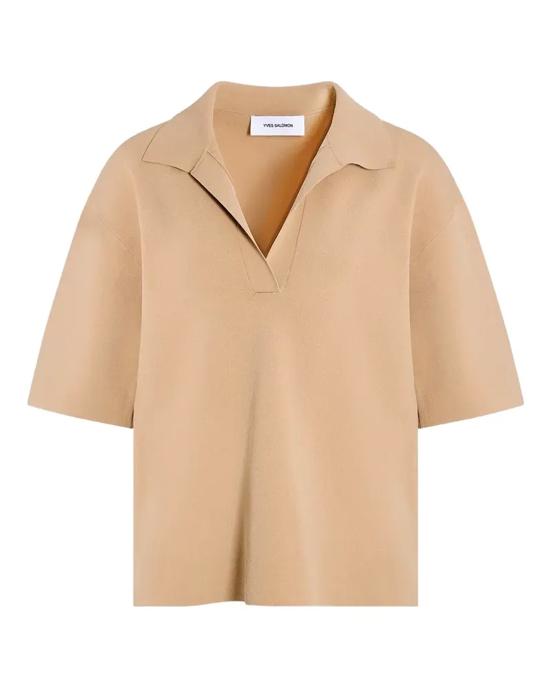 Yves Salomon Gestricktes Oberteil - Nude Nude
