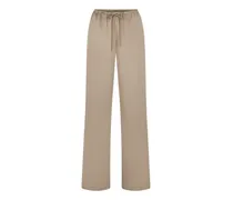Hose mit Kordelzug - Nude