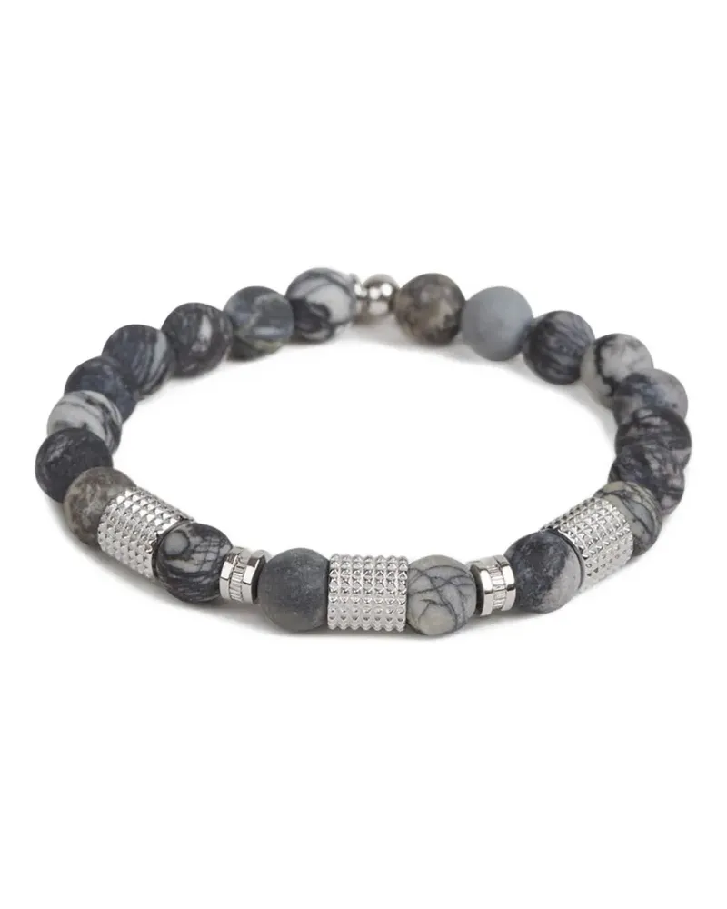 Tateossian beaded charm-detail bracelet - Silber Silber