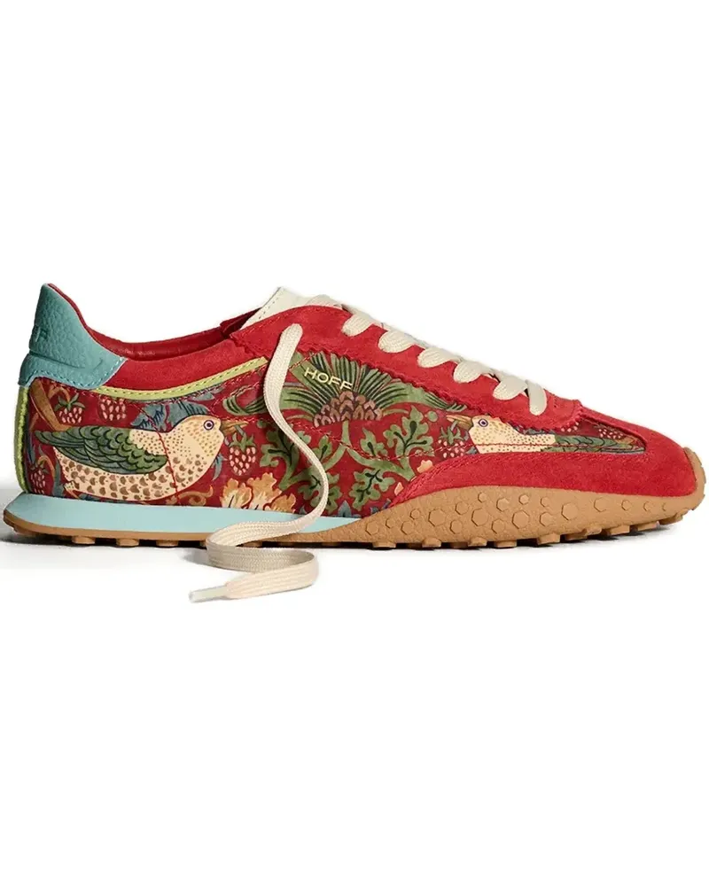 HOFF Bridge Morris floral-print sneakers - Rot Rot