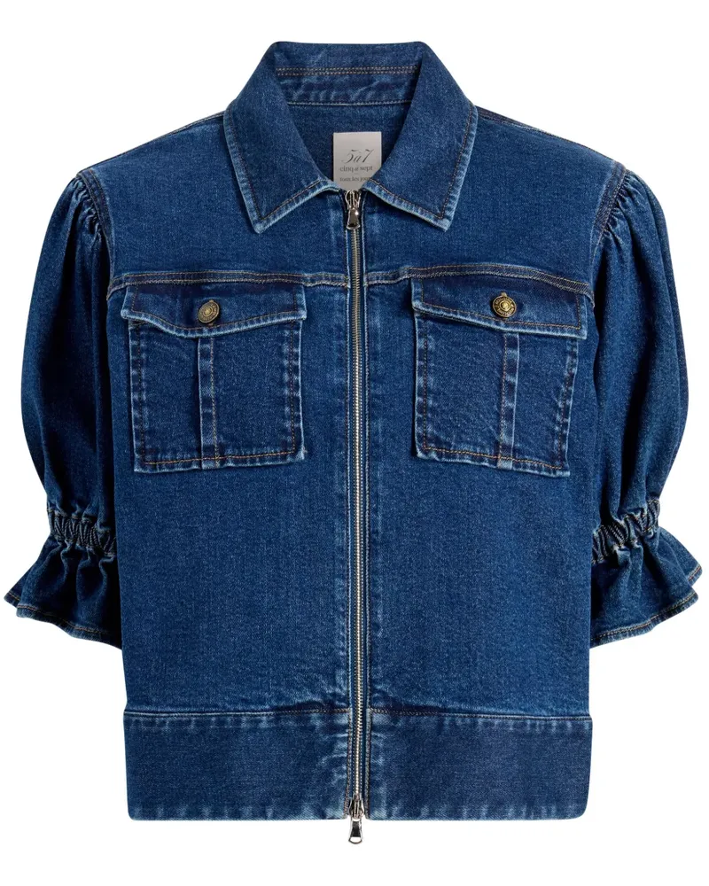 Cinq à Sept Holly Jeansjacke - Blau Blau