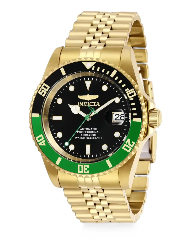 Invicta Pro Diver Armbanduhr 42mm - Schwarz Schwarz