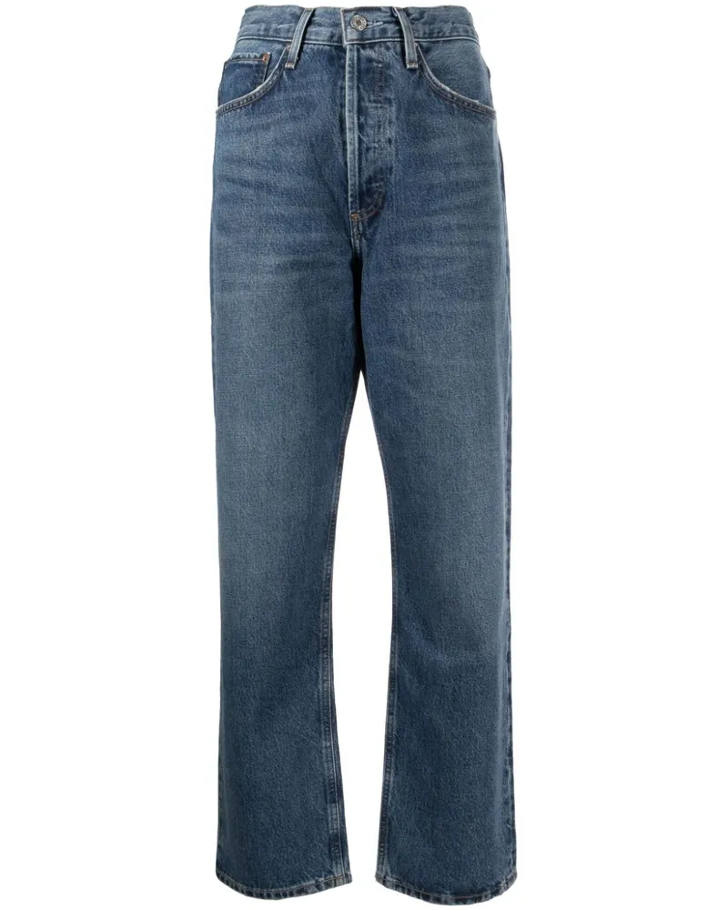 AGOLDE 90's Wide-Leg-Jeans aus Bio-Baumwolle - Blau Blau