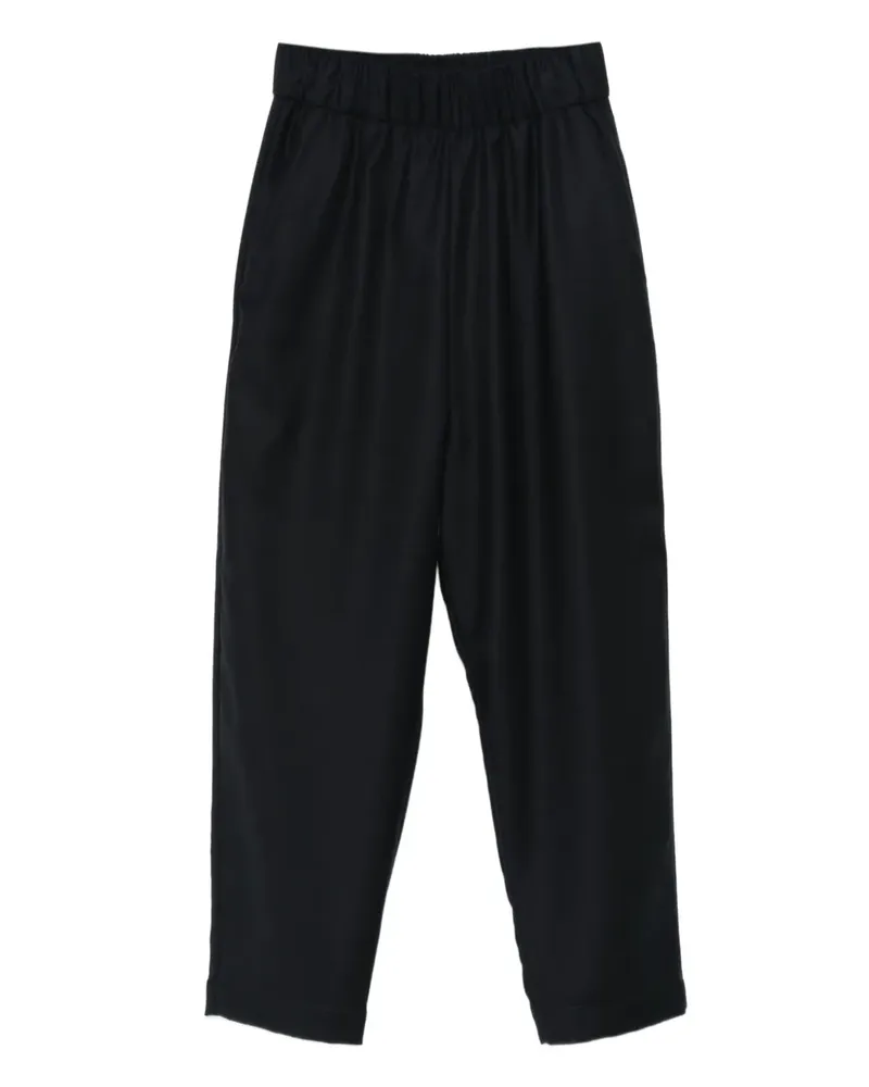 BARENA elastic-waistband trousers - Blau Blau