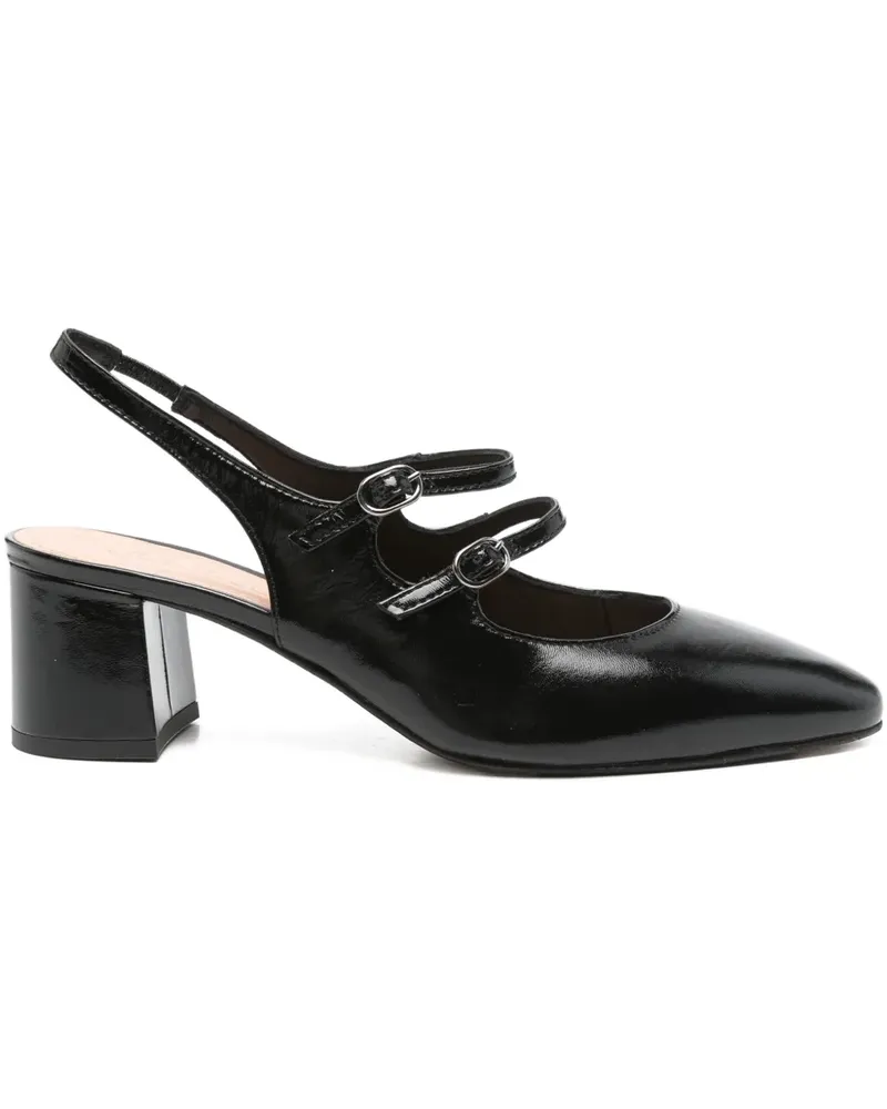Julie Dee Slingback-Pumps 65mm - Schwarz Schwarz