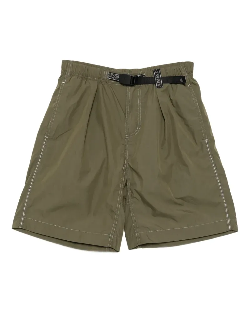 and wander x Gramicci belted shorts - Grün Grün