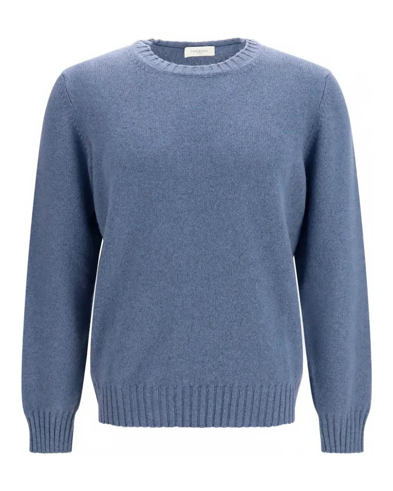 Piacenza Cashmere crew-neck cashmere sweater - Blau Blau